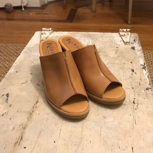 Kork-Ease Leather Mules